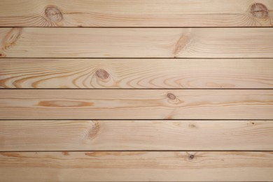 Texture of wooden surface as background, top view