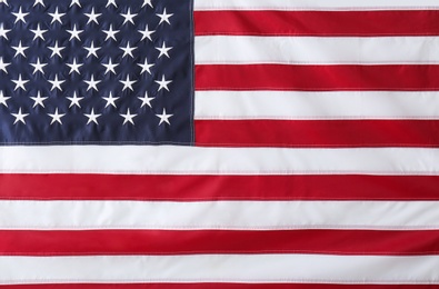 Photo of National United states of America flag as background