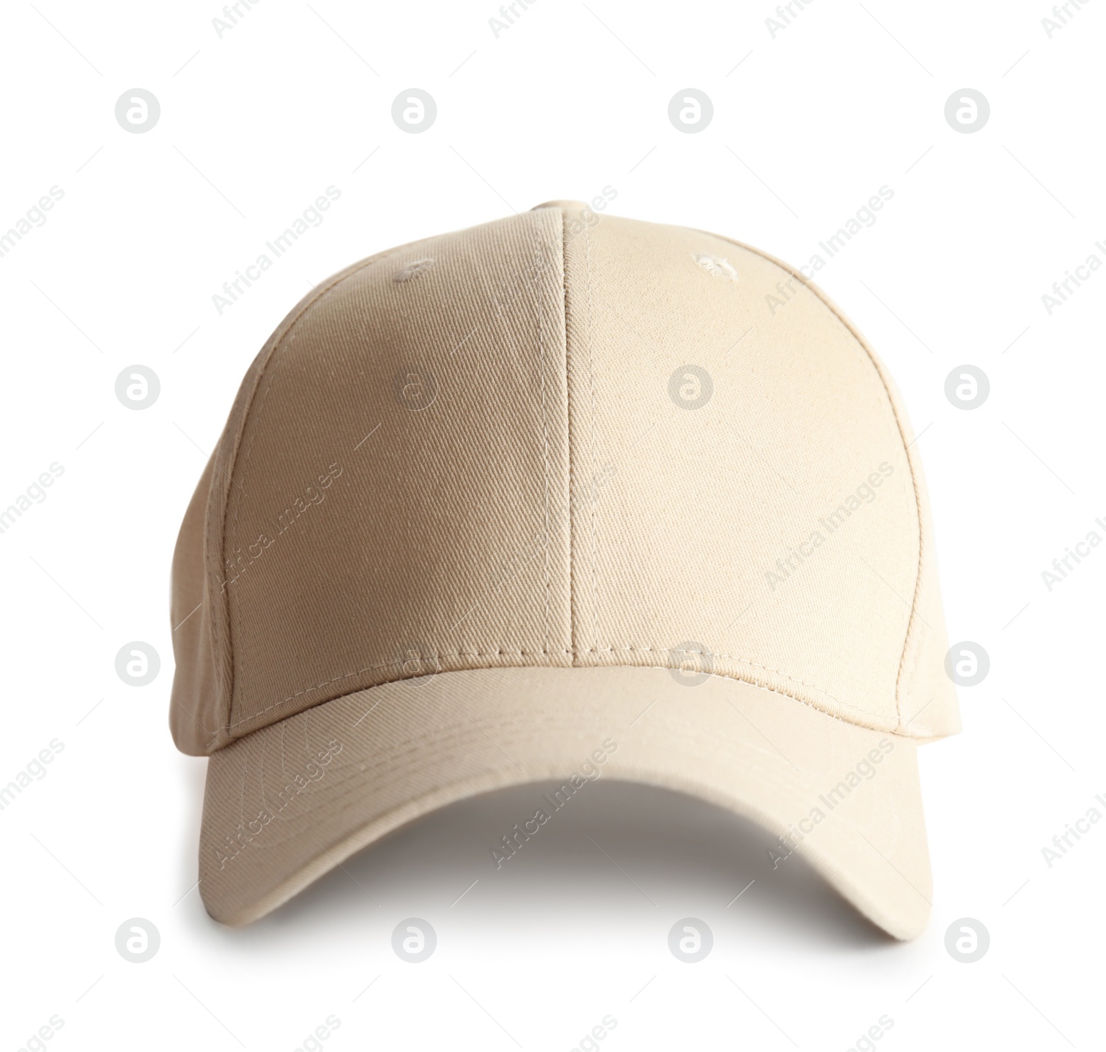 Photo of Baseball cap on white background. Mock up for design