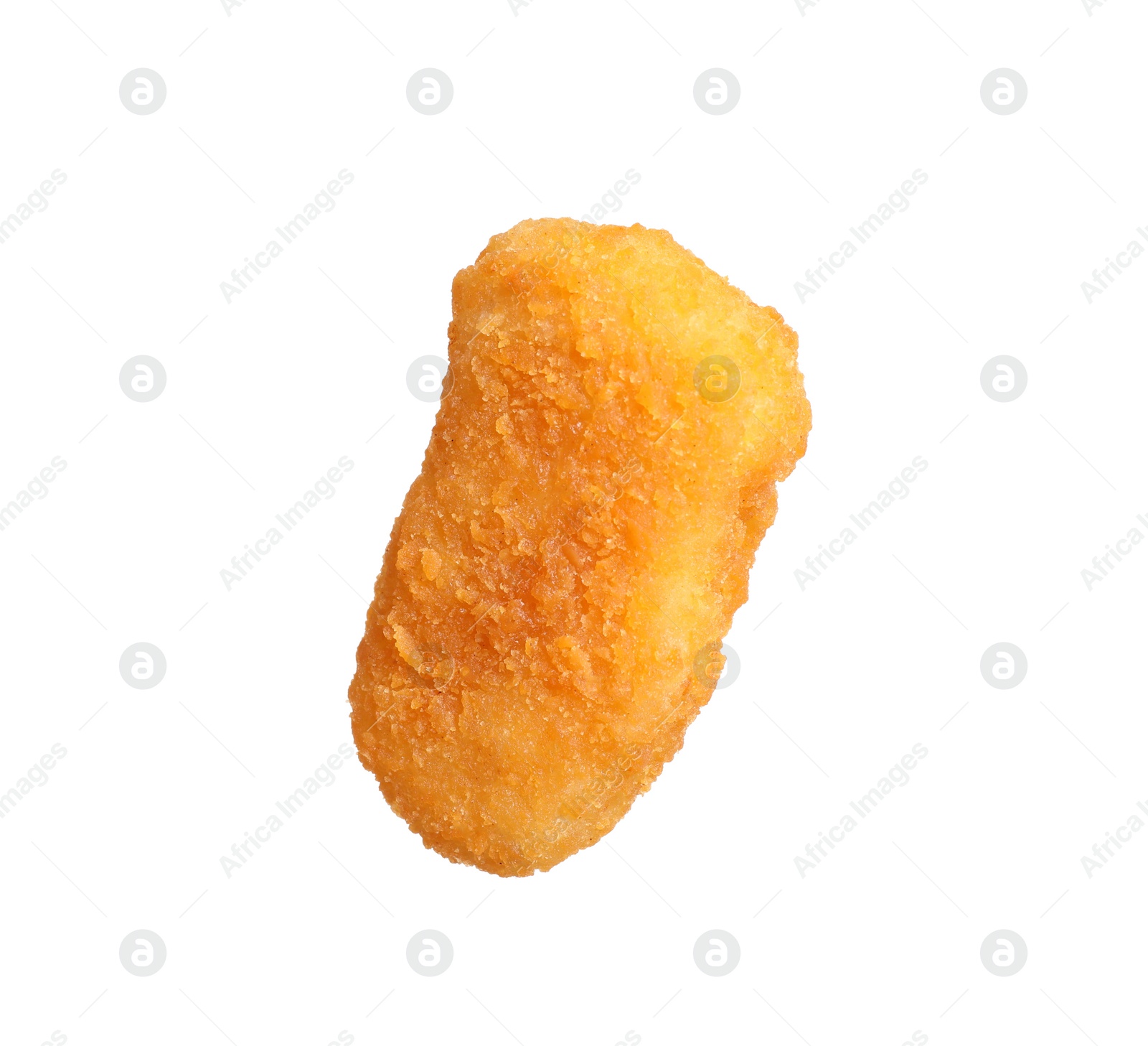 Photo of Delicious fried chicken nugget isolated on white