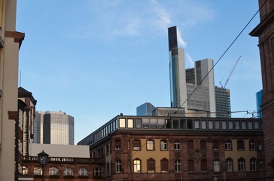 Photo of Beautiful view of city buildings outdoors on sunny day