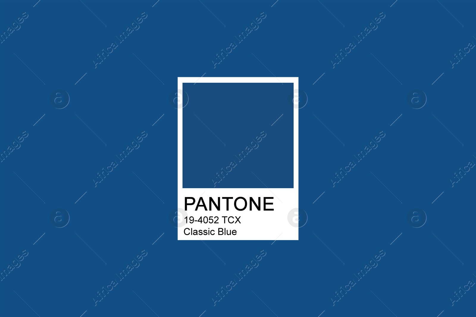 Image of Color of the year 2020 (Classic blue) as background