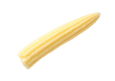 Photo of Tasty fresh baby corn isolated on white