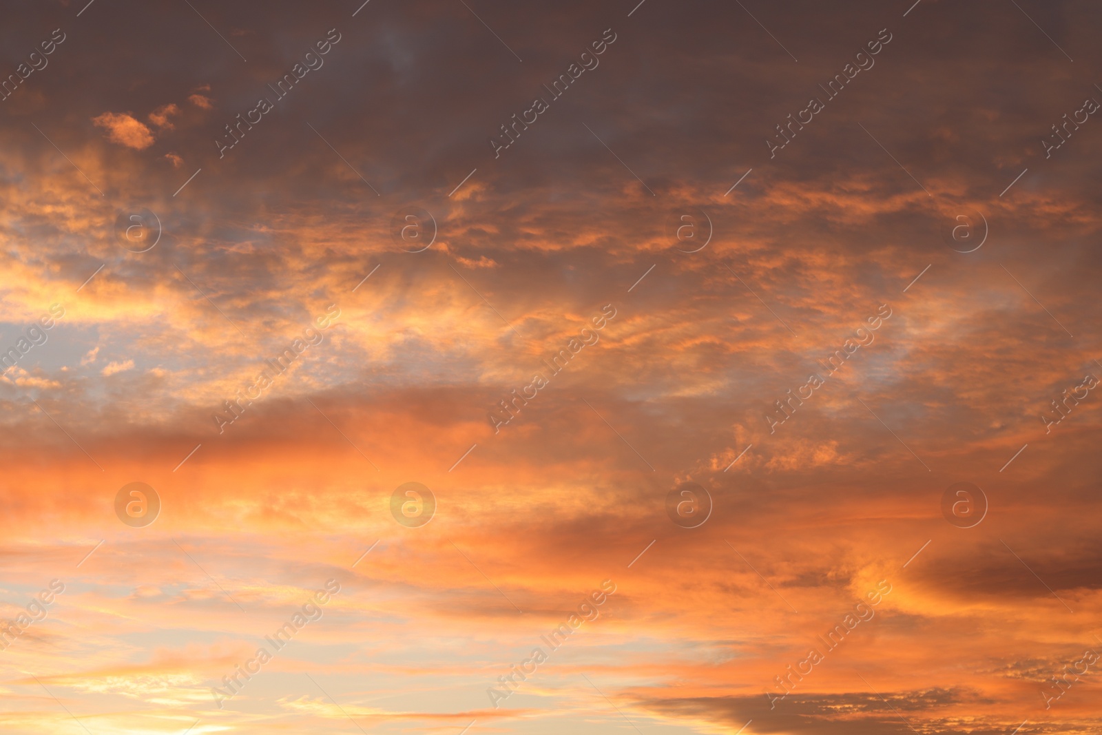 Photo of Picturesque view of beautiful sky at sunset