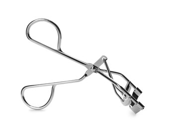 Eyelash curler isolated on white. Makeup tool