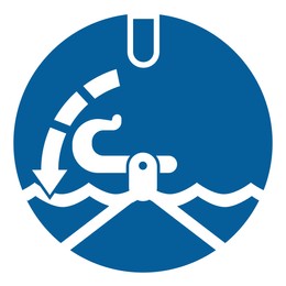 Image of International Maritime Organization (IMO) sign, illustration. Release falls