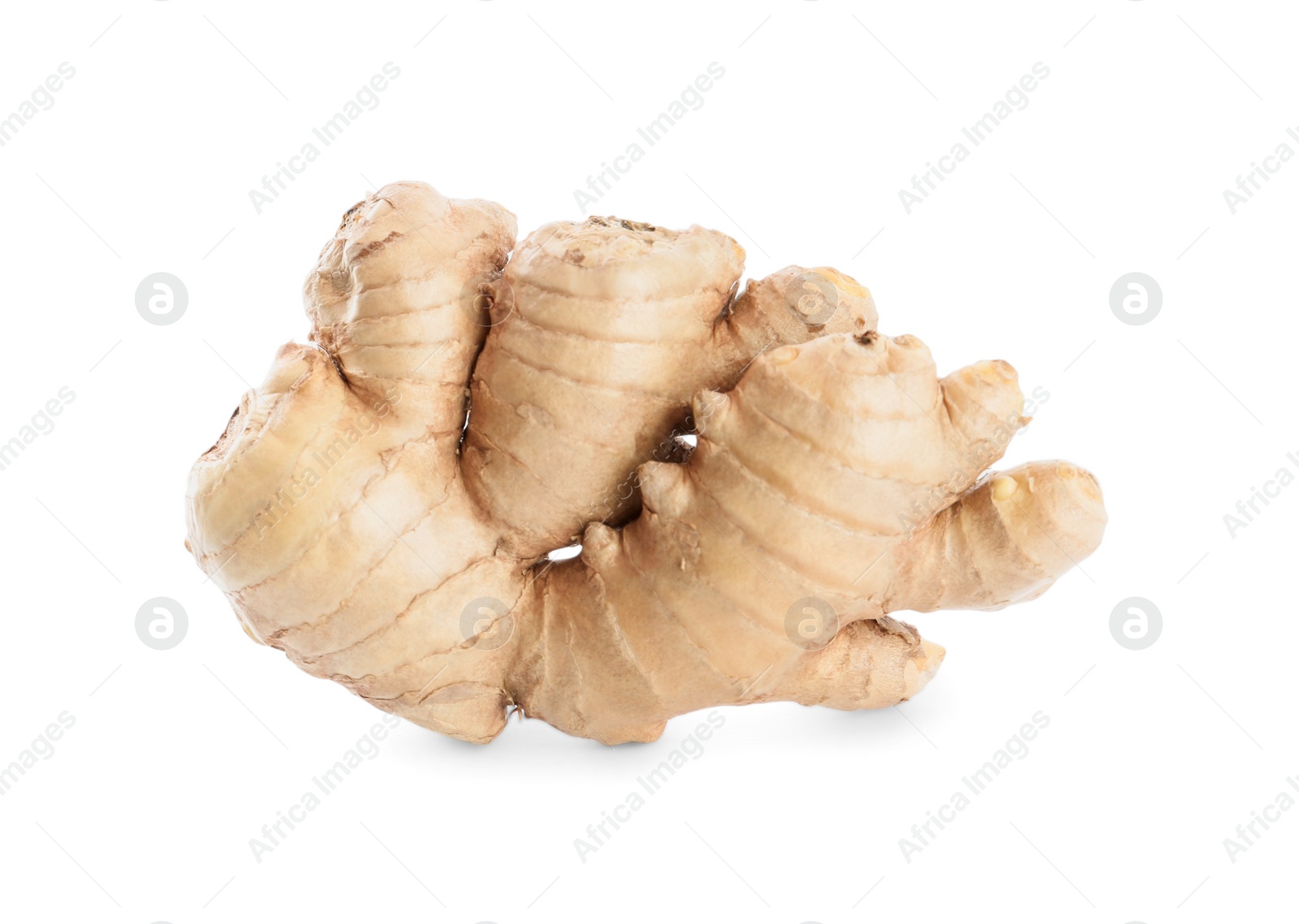 Photo of Whole fresh ginger root isolated on white