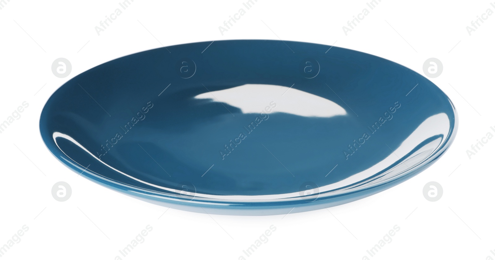 Photo of Empty clean ceramic plate isolated on white