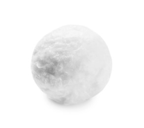 Photo of Ball of clean cotton wool isolated on white