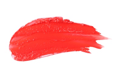 Photo of Lipstick on white background. Professional makeup products