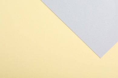 Photo of Colorful paper sheets as background, top view