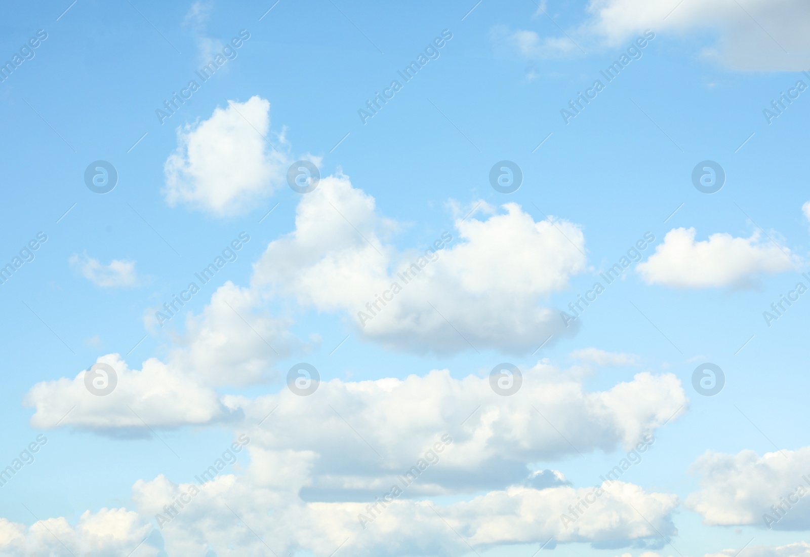 Photo of Picturesque view of blue sky with white clouds on sunny day