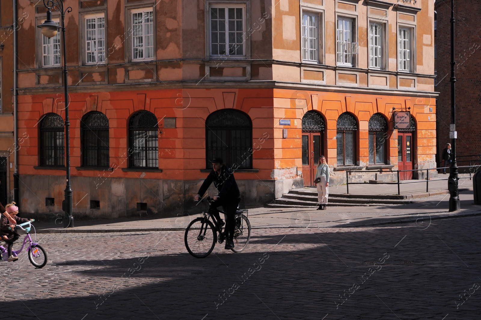 Photo of WARSAW, POLAND - MARCH 22, 2022: Beautiful view of Old Town Square on sunny day