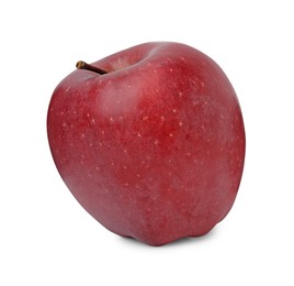 Photo of Whole ripe red apple isolated on white