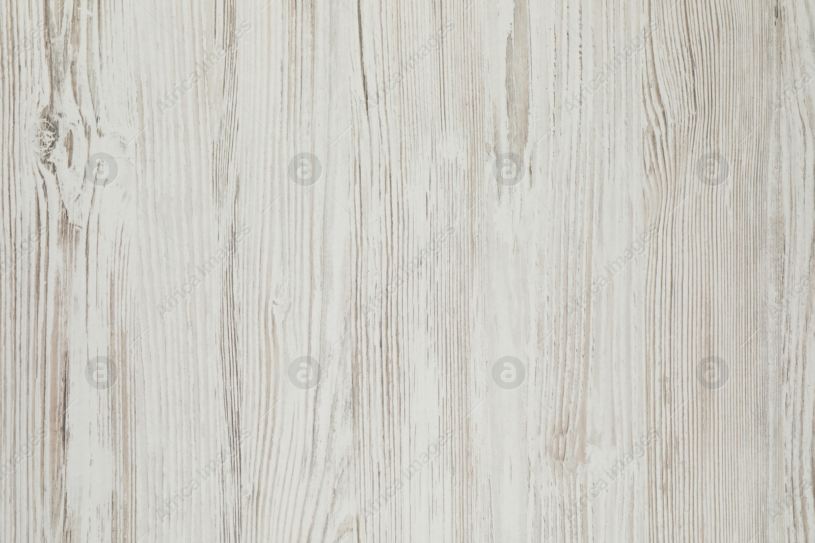 Photo of Texture of white wooden surface as background, top view