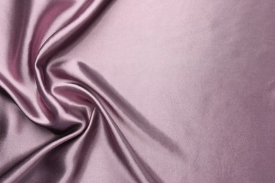 Texture of beautiful silk fabric as background, closeup