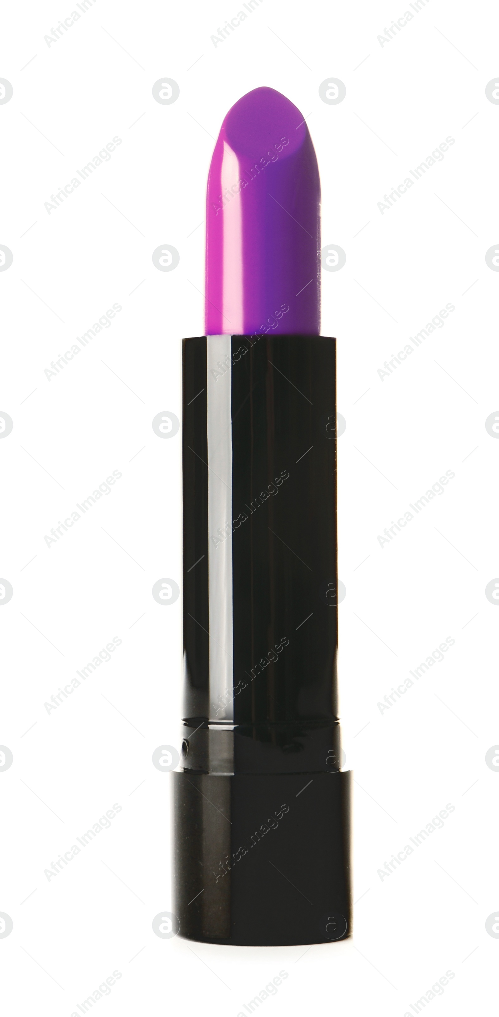 Image of Bright lipstick on white background. Professional makeup product 