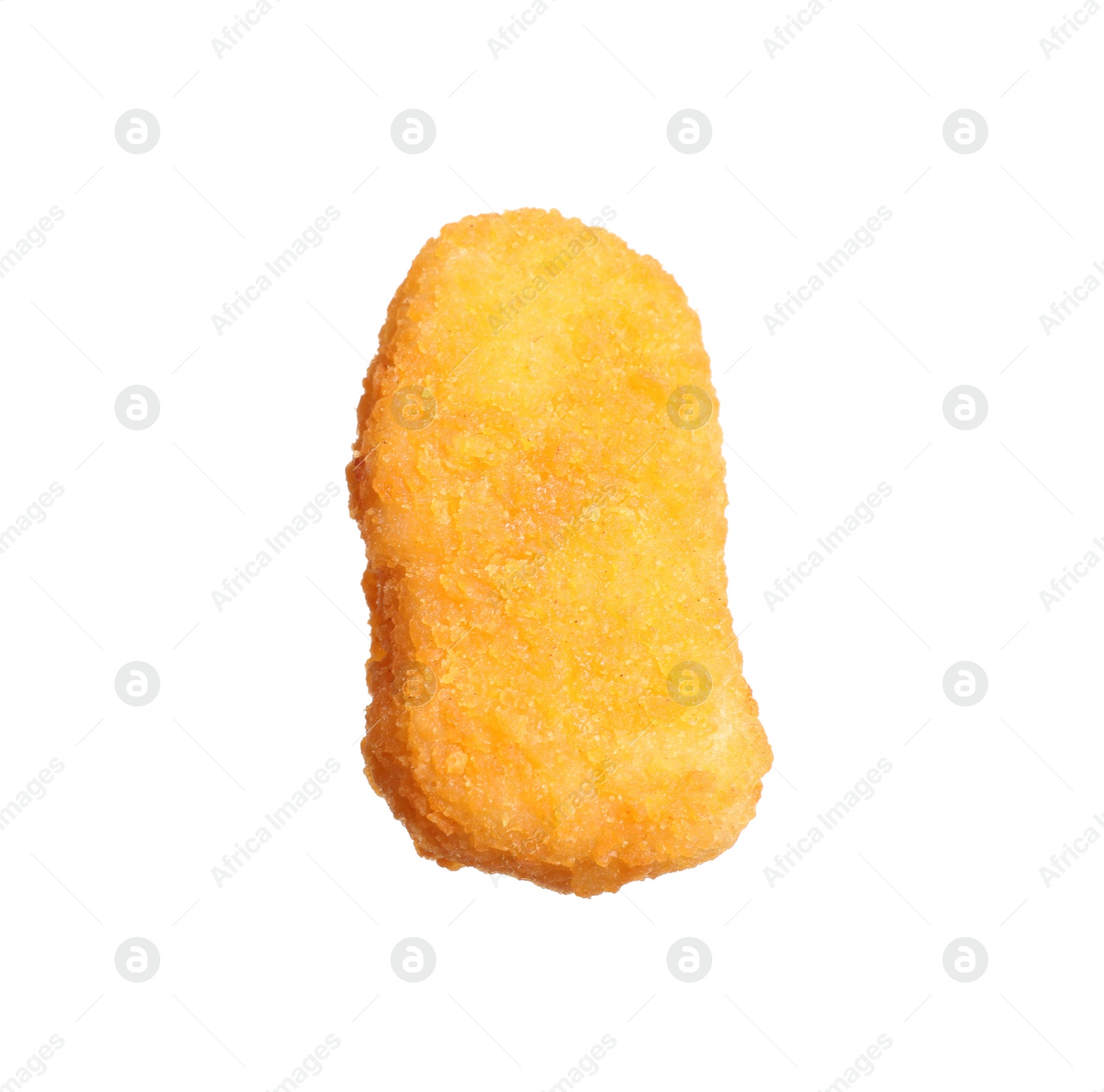 Photo of Delicious fried chicken nugget isolated on white