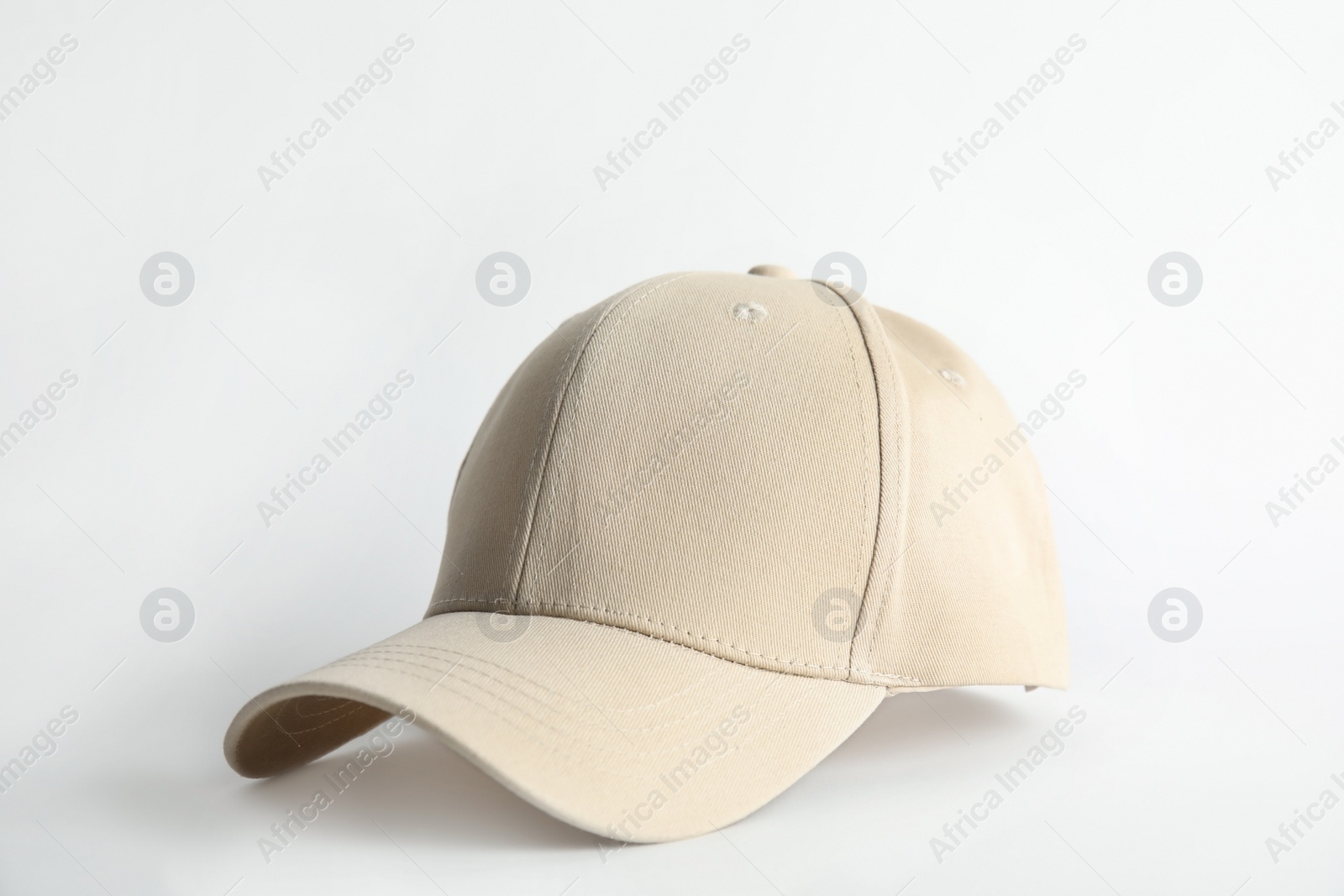 Photo of Baseball cap on white background. Mock up for design