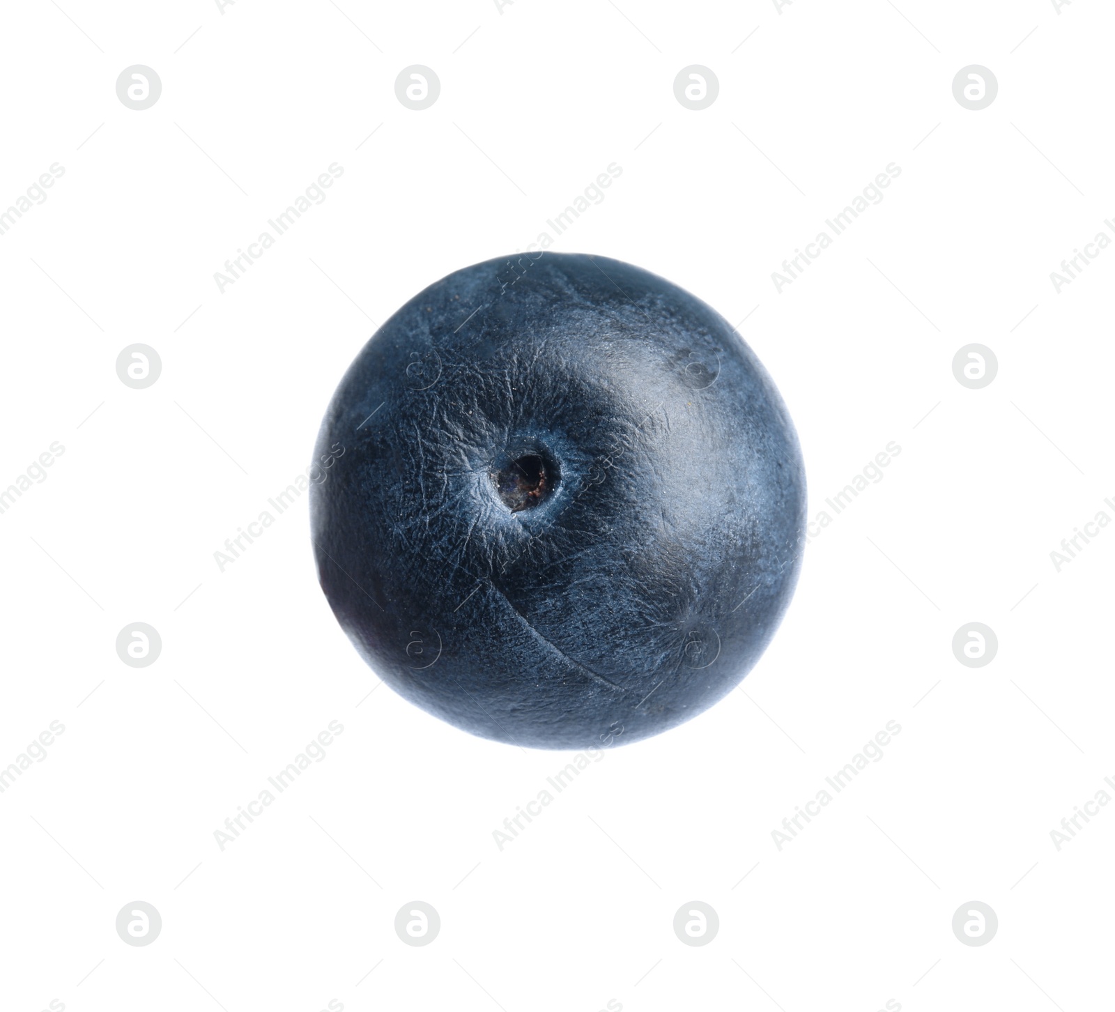 Photo of Whole fresh tasty blueberry isolated on white