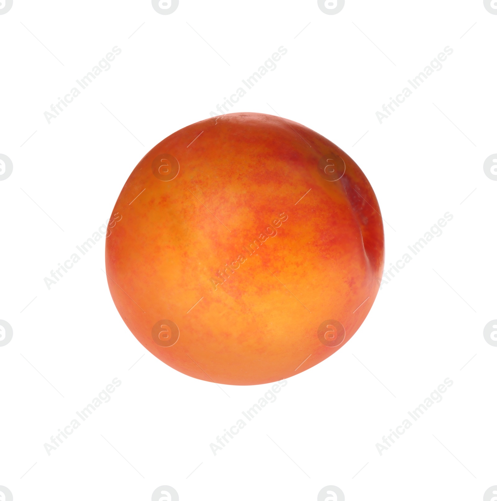 Photo of Delicious fresh ripe plum isolated on white