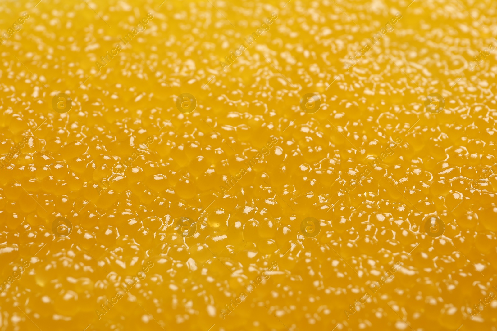 Photo of Fresh pike caviar as background, closeup view