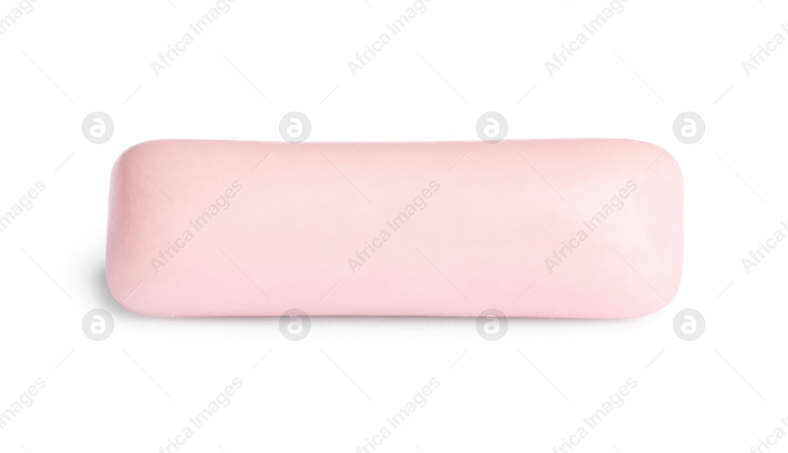 Photo of One tasty bubble gum isolated on white
