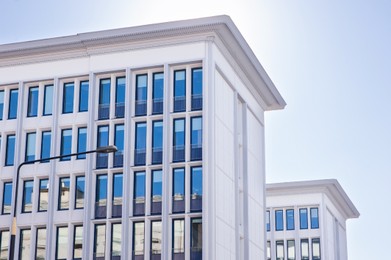 Photo of Beautiful view of modern buildings on sunny day