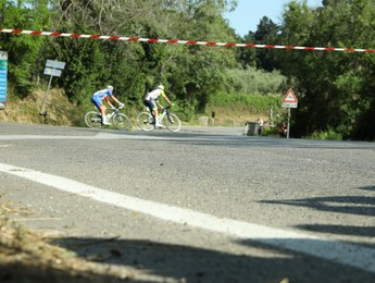 JESI, ITALY - MAY 17, 2022: Cyclists during stage 10 of Giro d`Italia 105 bicycle race