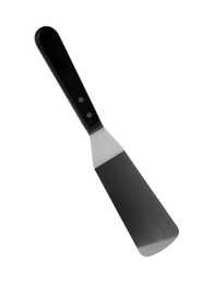 Photo of Spatula on white background. Food preparation utensils
