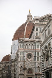 Florence, Italy - February 8, 2024: Santa Maria del Fiore outdoors