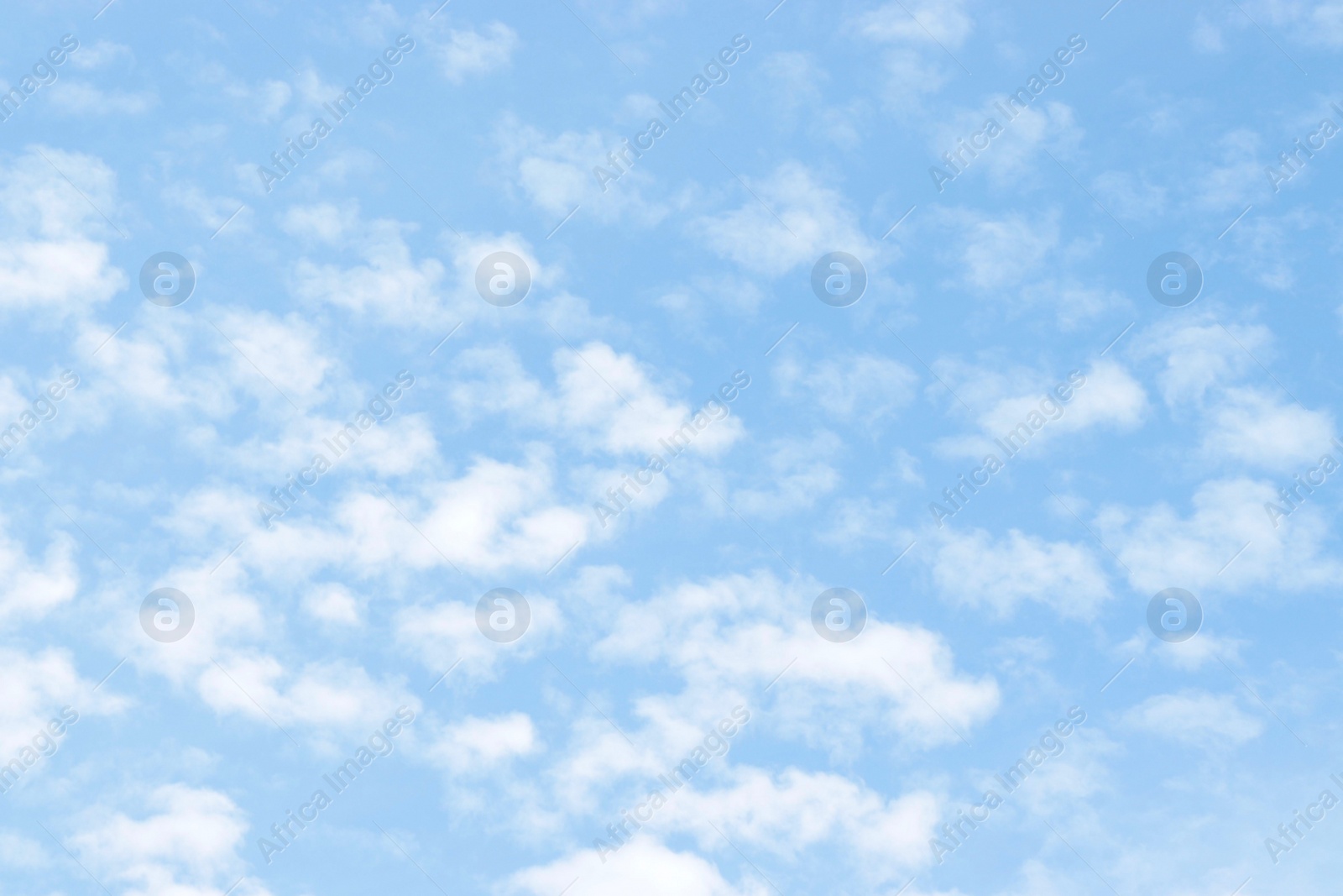 Photo of Picturesque view of blue sky with fluffy clouds