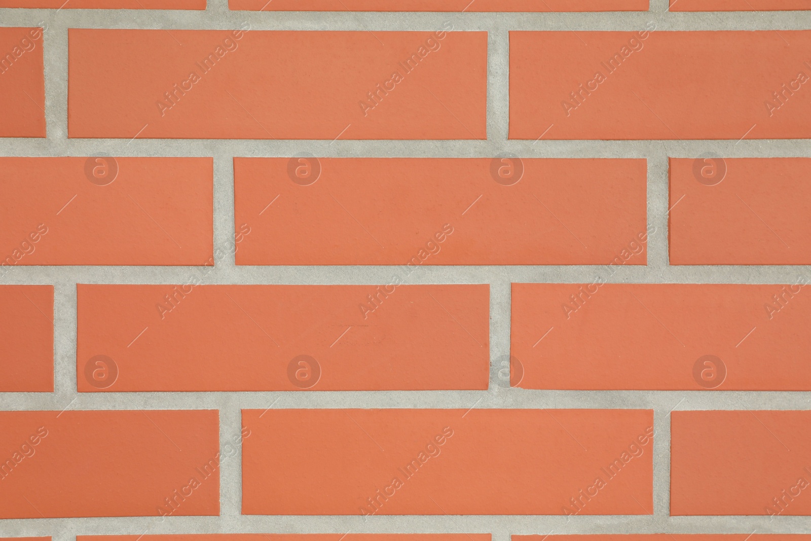 Photo of Texture of red brick wall as background