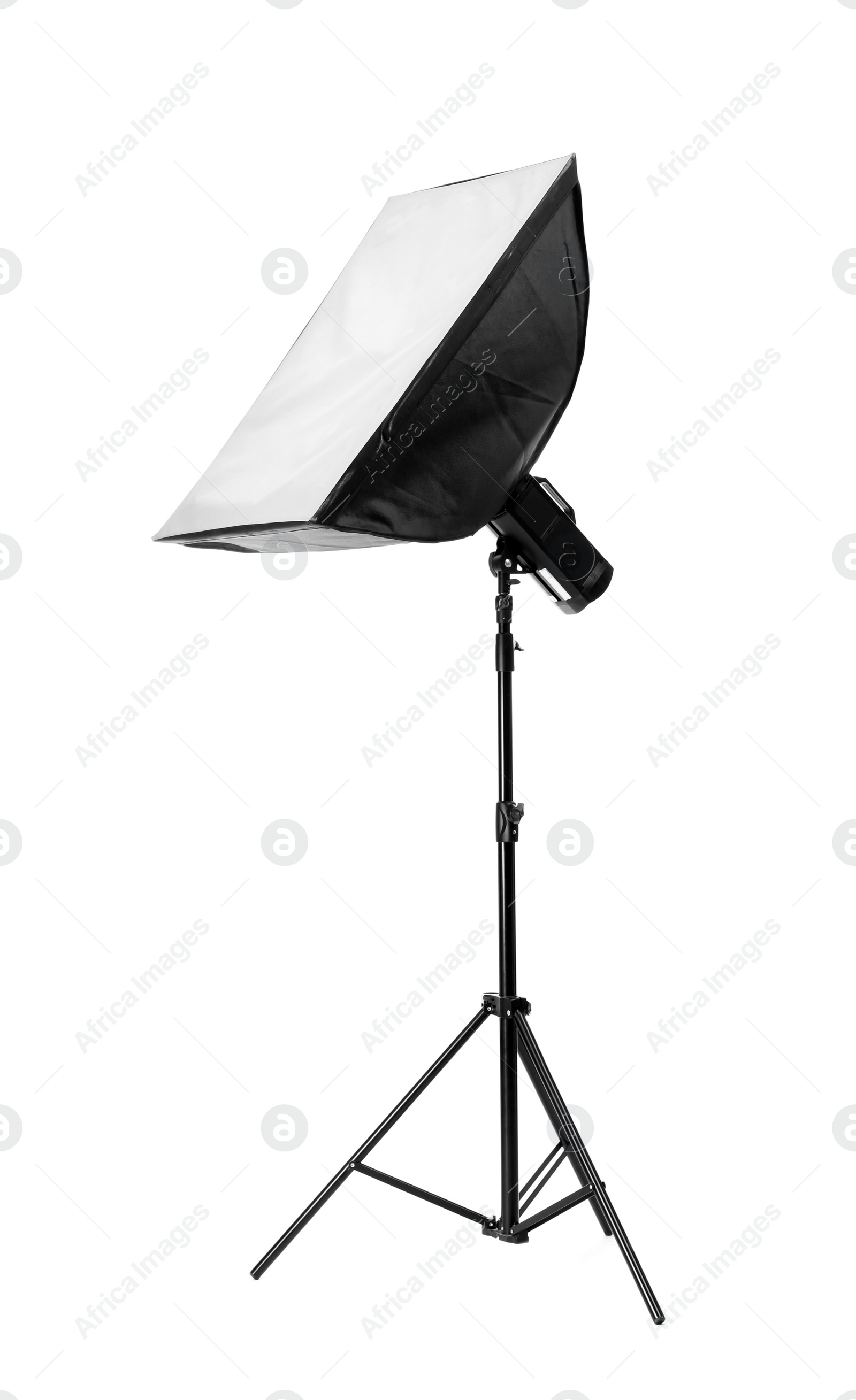 Photo of Studio lighting on white background. Food photography