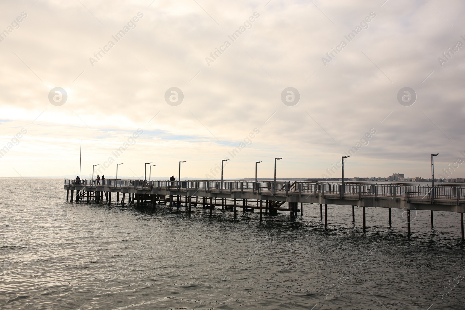 Photo of Beautiful view of pier near sea outdoors