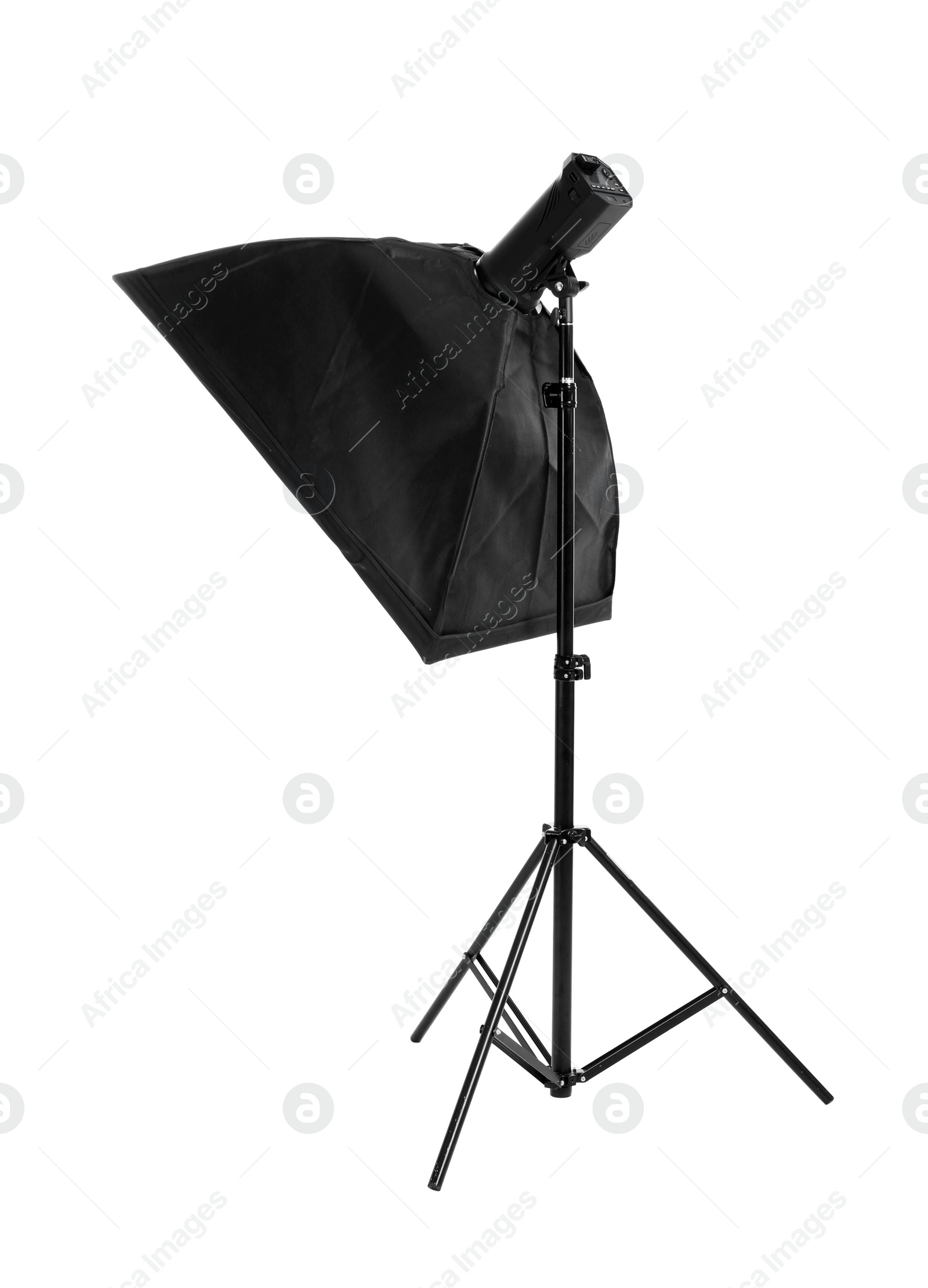 Photo of Studio lighting on white background. Food photography