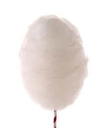 One sweet cotton candy isolated on white