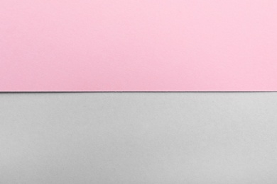 Photo of Colorful paper sheets as background, top view