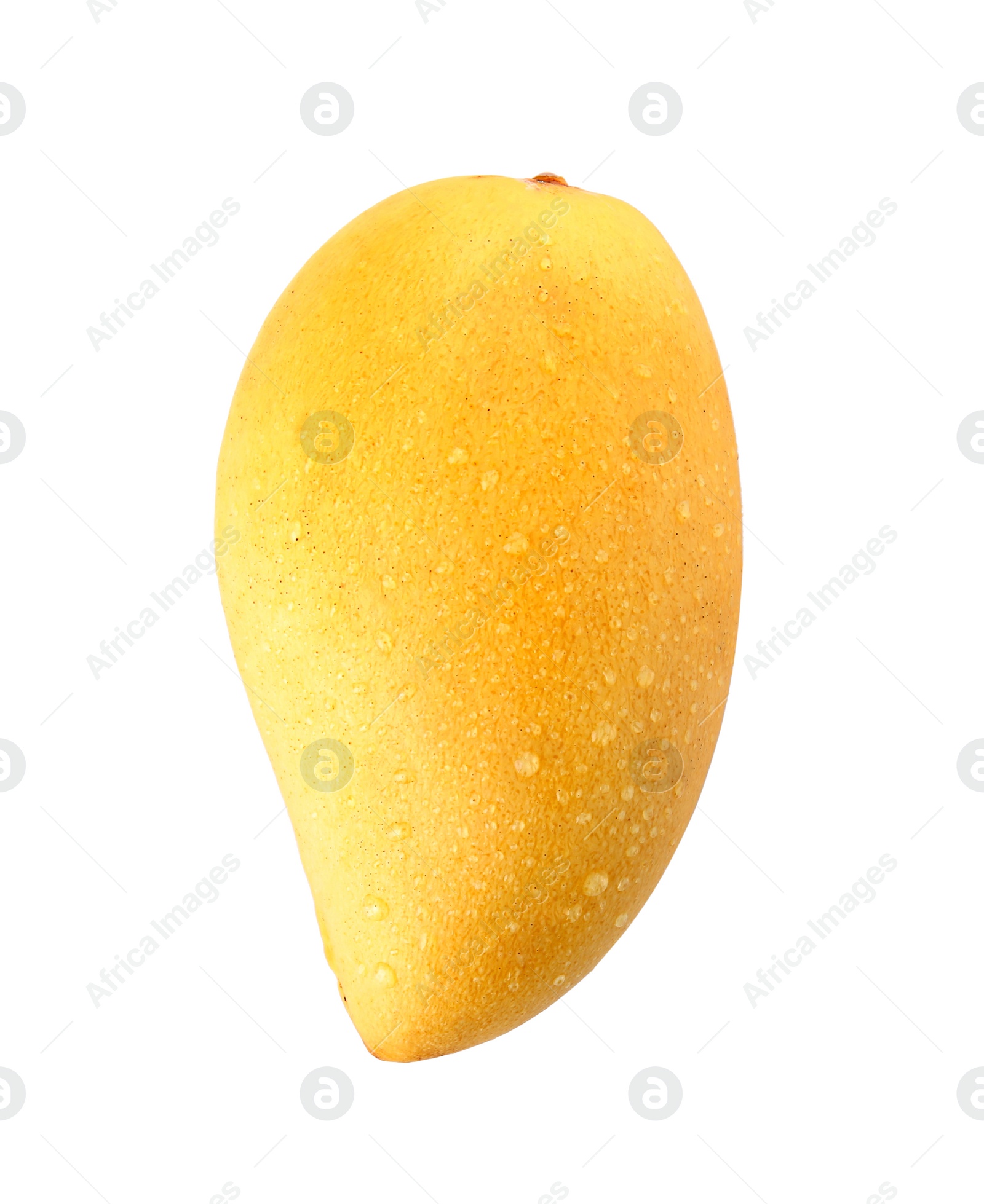 Photo of Fresh ripe juicy mango isolated on white