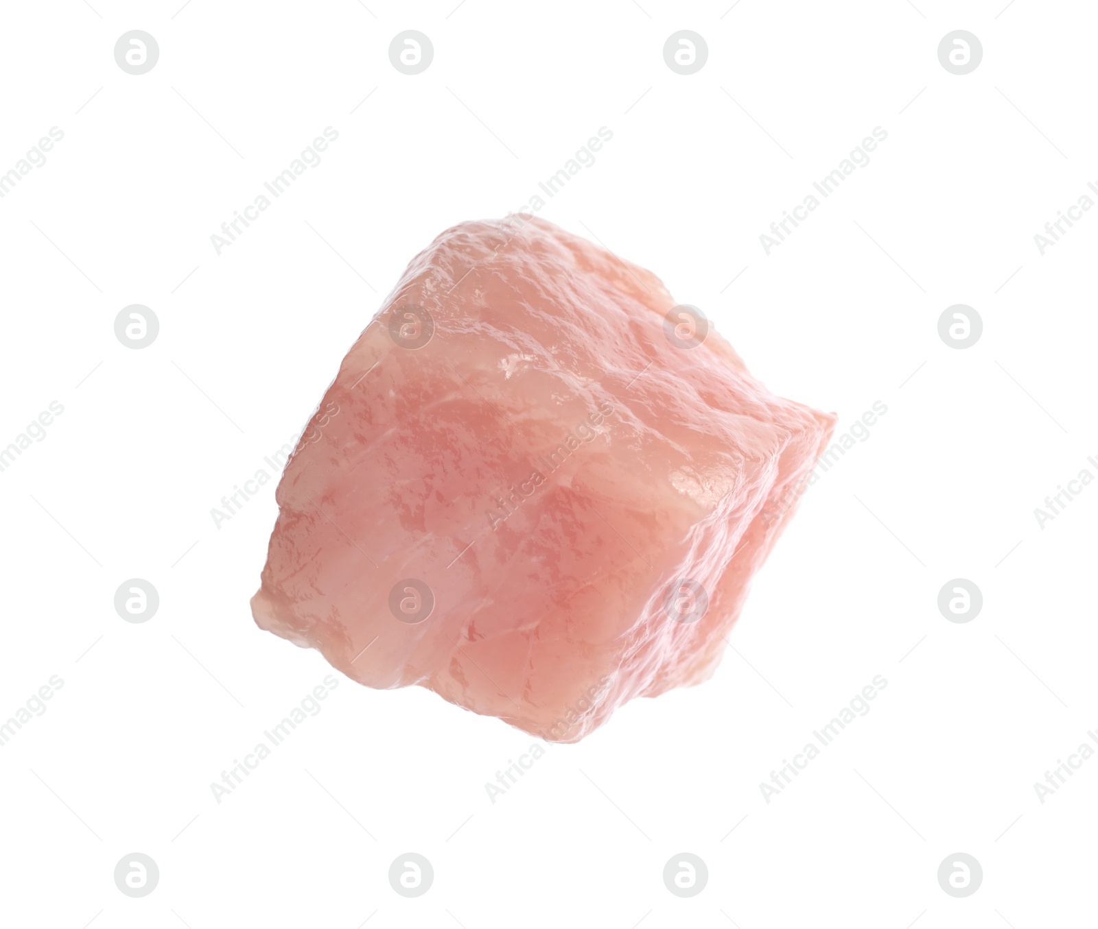 Photo of Piece of raw beef meat isolated on white