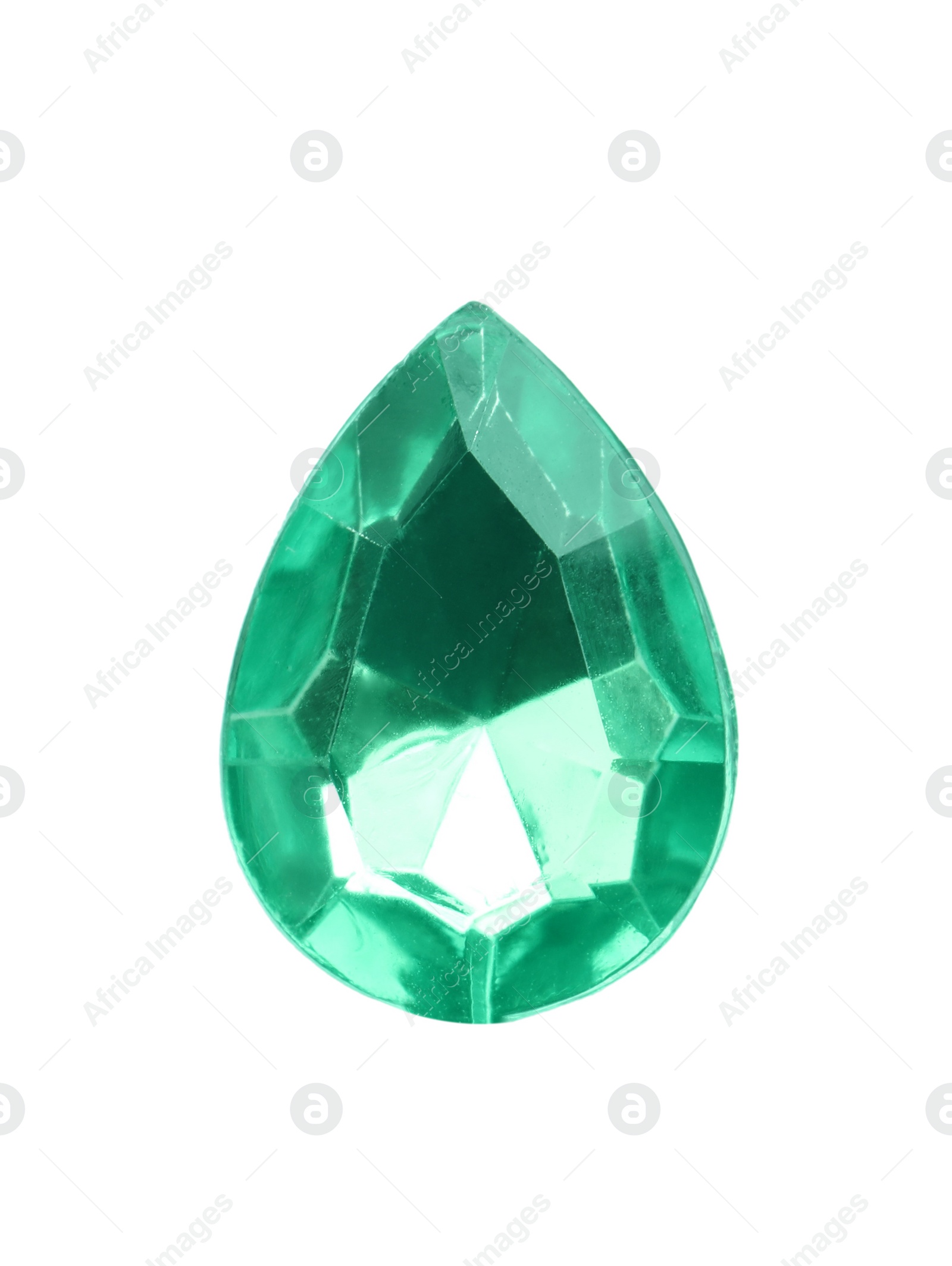 Image of Beautiful gemstone for jewelry on white background