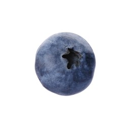 Photo of Tasty ripe fresh blueberry isolated on white