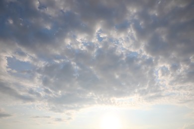 Photo of Picturesque view of sky with beautiful clouds