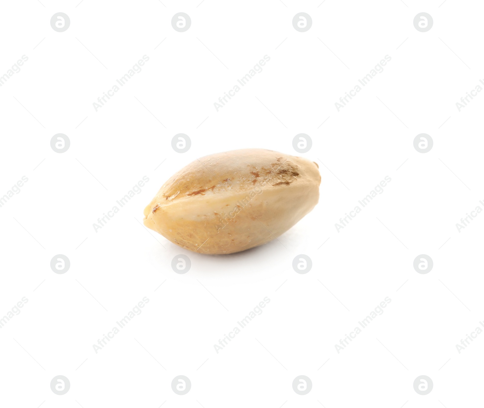 Photo of Raw organic hemp seed on white background