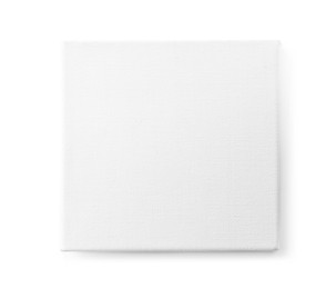 Blank canvas isolated on white, space for text