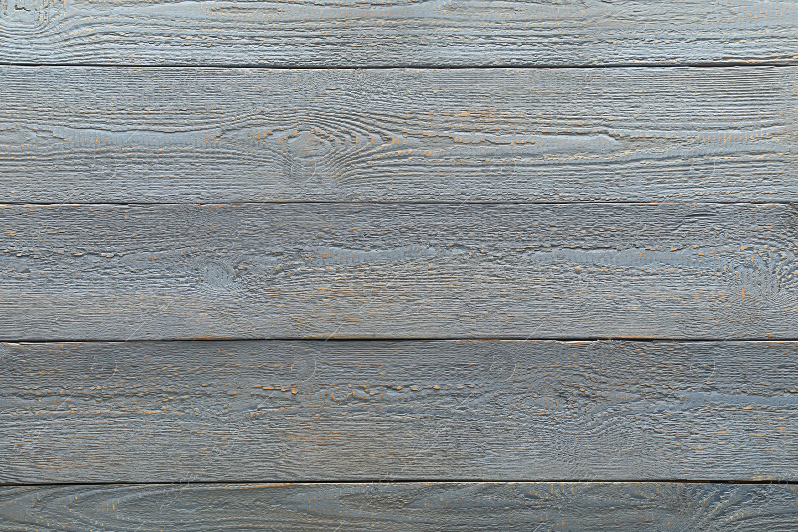 Photo of Texture of gray wooden surface as background, top view