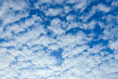 Photo of Picturesque view of beautiful blue sky with clouds