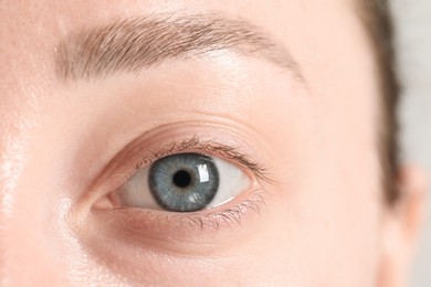 Photo of Macro photo of woman with beautiful eyes