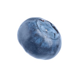 Fresh raw ripe blueberry isolated on white