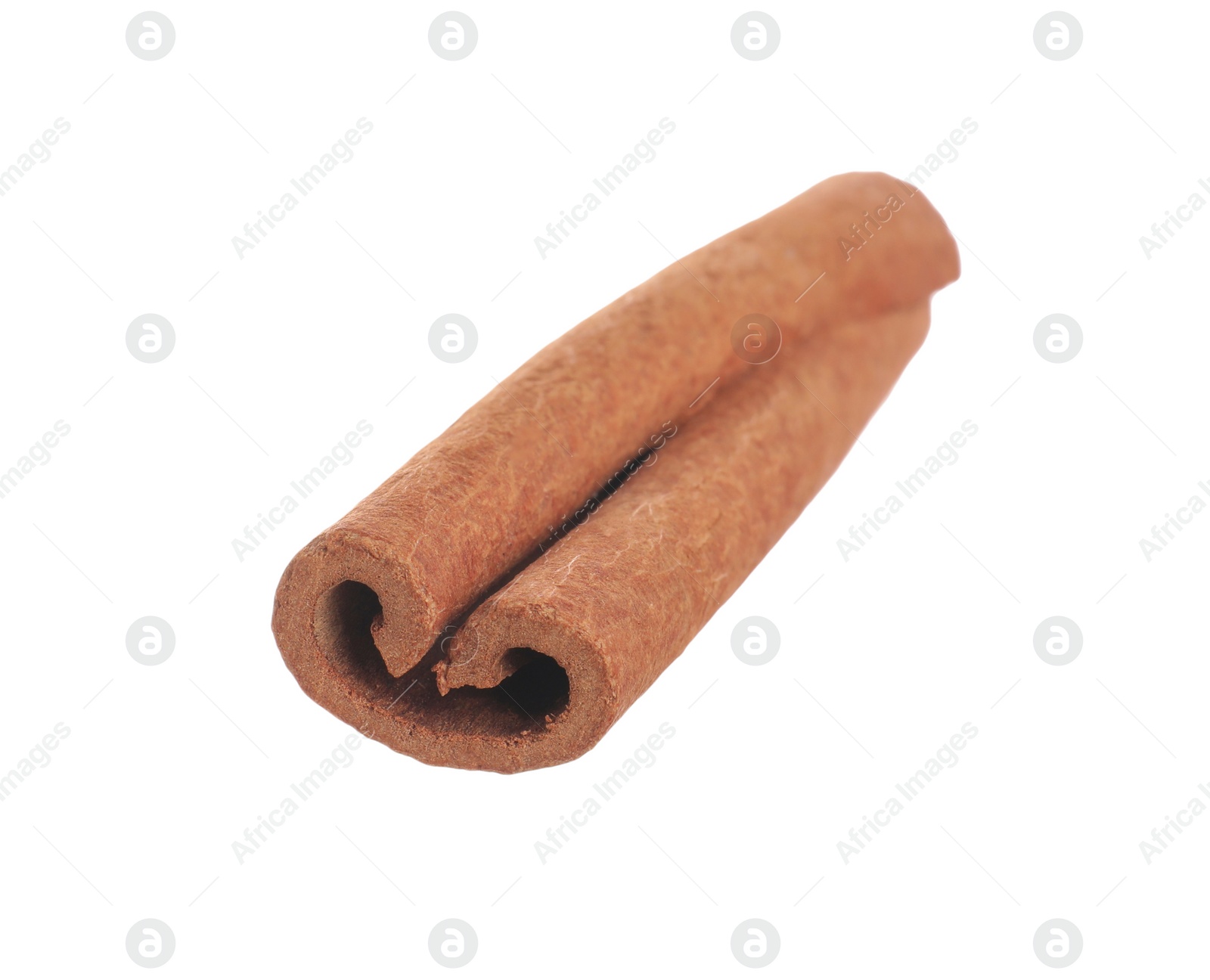 Photo of Dry aromatic cinnamon stick isolated on white